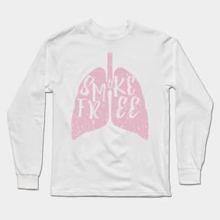 Smoke Free Lungs Long Sleeve T-Shirt